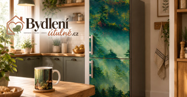 Designové fólie na lednici & nový magazín o bydlení